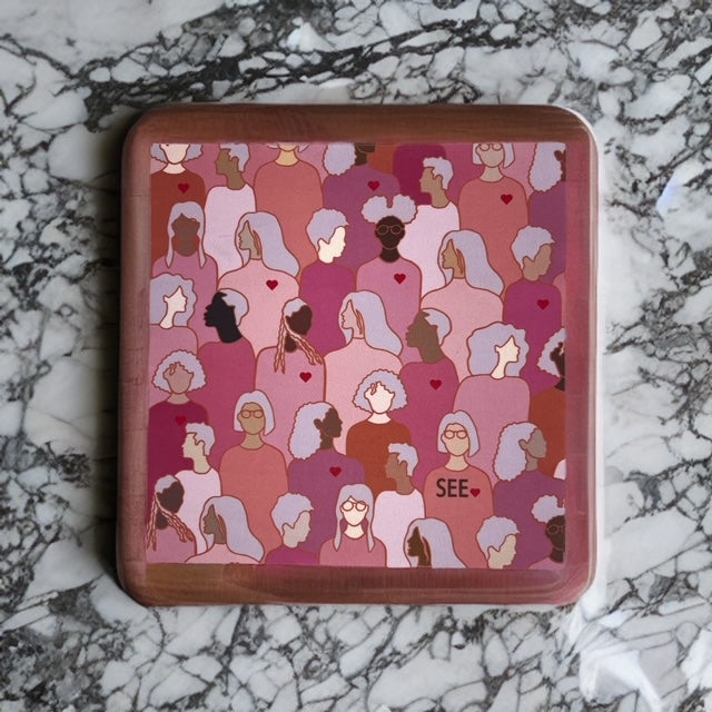 Premium Lens Cloth - The SeeHeart - Pink