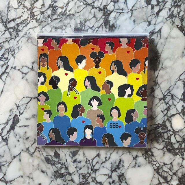 Premium Lens Cloth - The SeeHeart - Rainbow