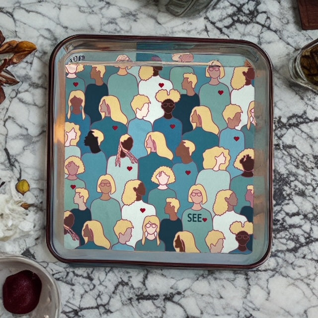 Premium Lens Cloth - The SeeHeart - Teal