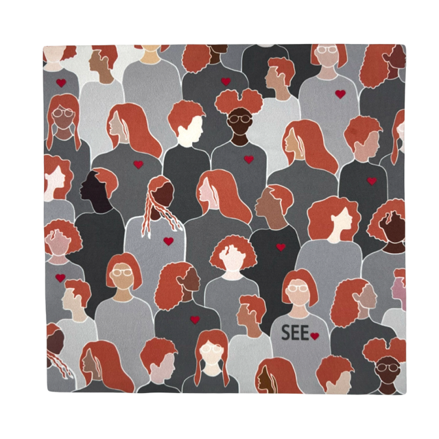 Premium Lens Cloth - The SeeHeart - Gray