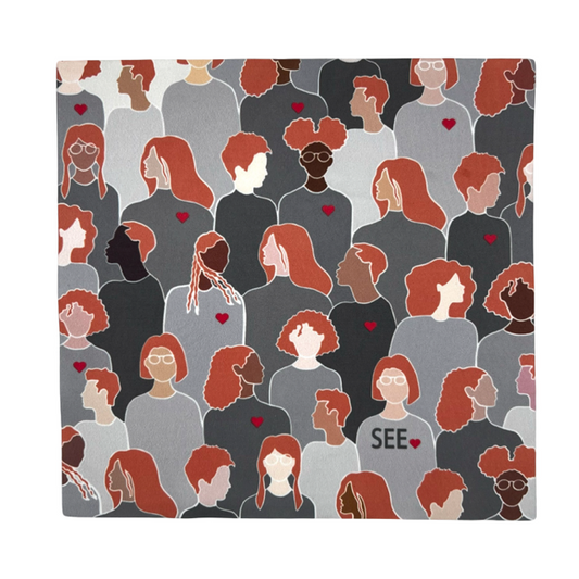 Premium Lens Cloth - The SeeHeart - Gray