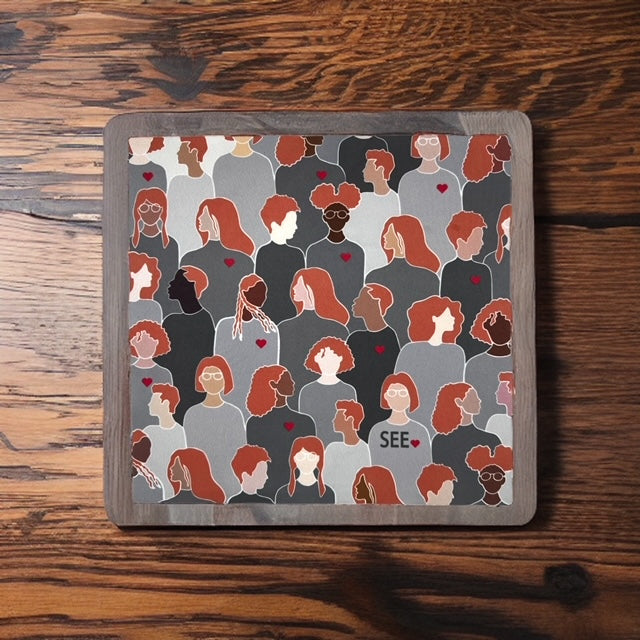 Premium Lens Cloth - The SeeHeart - Gray