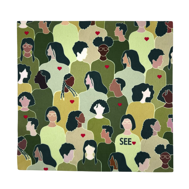 Premium Lens Cloth - The SeeHeart - Green