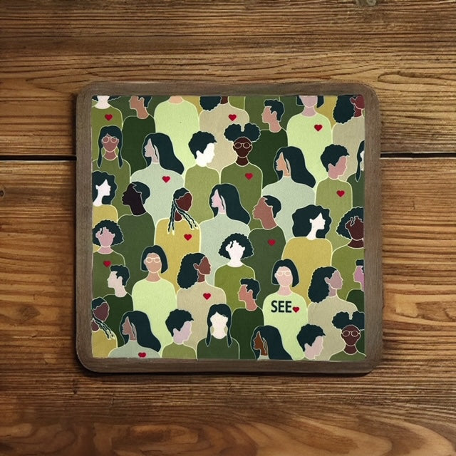 Premium Lens Cloth - The SeeHeart - Green