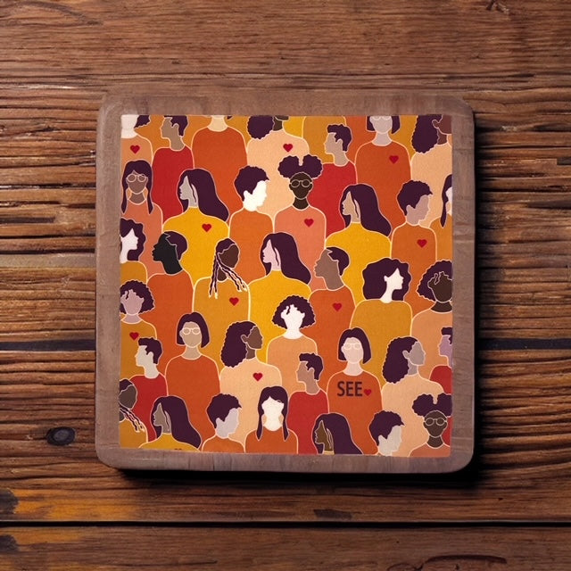 Premium Lens Cloth - The SeeHeart - Orange