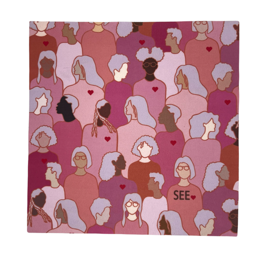 Premium Lens Cloth - The SeeHeart - Pink