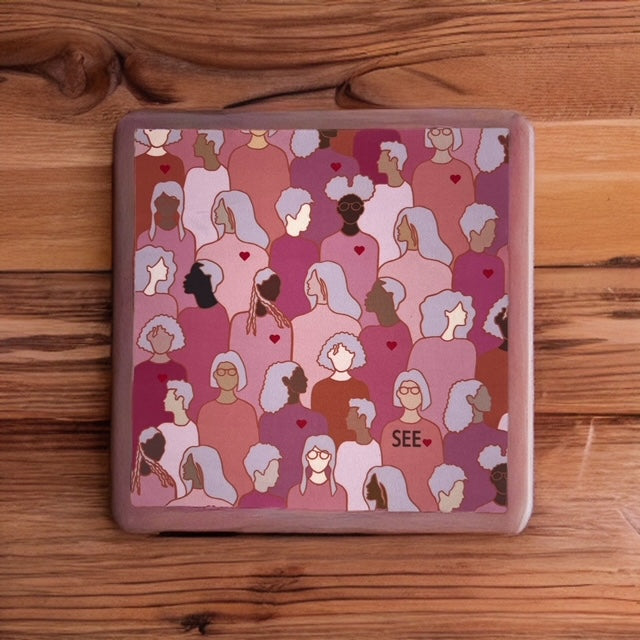 Premium Lens Cloth - The SeeHeart - Pink