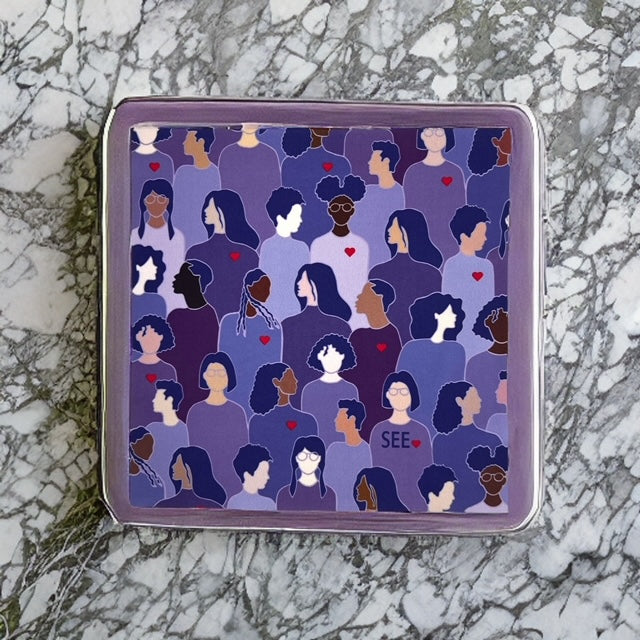 Premium Lens Cloth - The SeeHeart - Purple