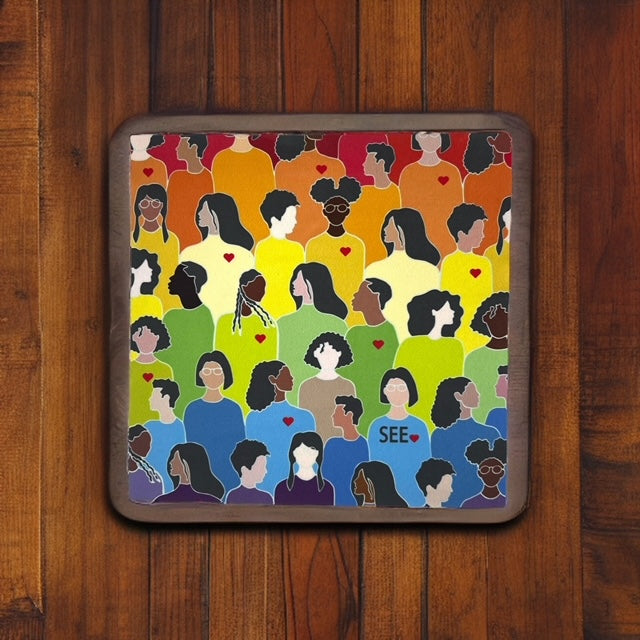 Premium Lens Cloth - The SeeHeart - Rainbow