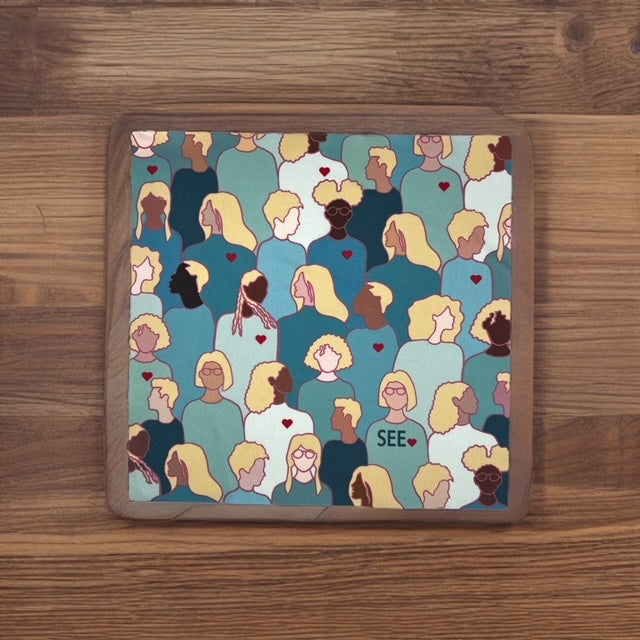 Premium Lens Cloth - The SeeHeart - Teal