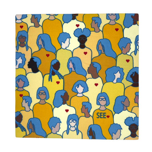 Premium Lens Cloth - The SeeHeart - Yellow